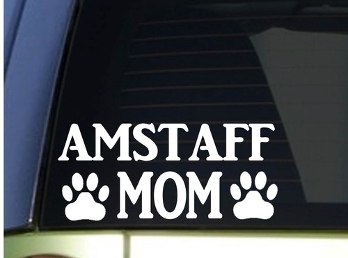 Adesivo amstaff mamma h305 - amstaff,