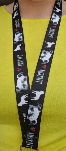 Amstaff ribbon lanyard 25mm - ribbon,
