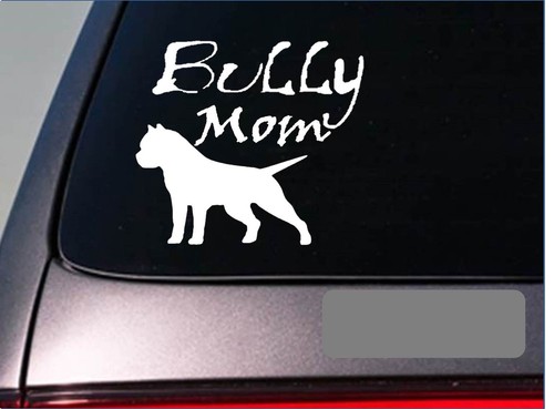 Adesivo american bully - bully, mom