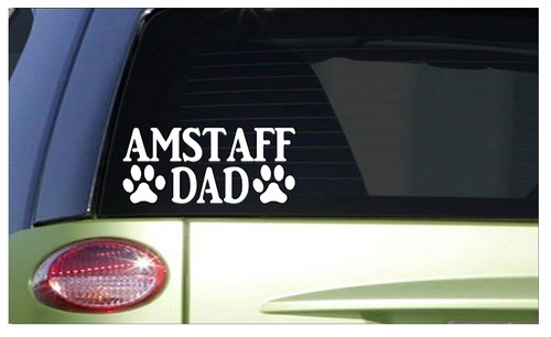 Adesivo amstaff dad h773 - adesivo,